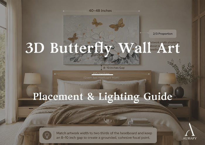 3D Butterfly Wall Art: Placement & Lighting Guide