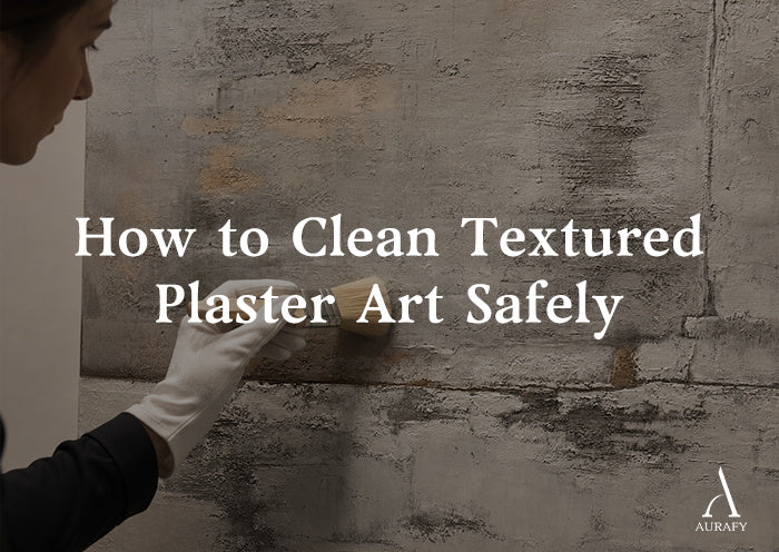 How to Clean Textured Plaster Art Safely