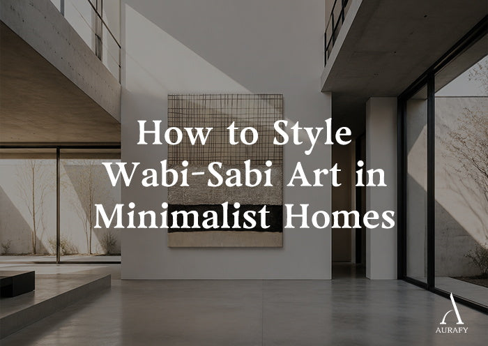 How to Style Wabi-Sabi Art in Minimalist Homes