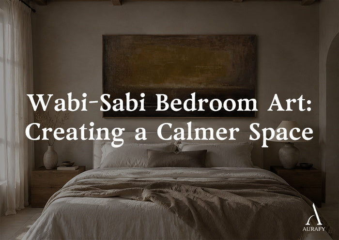 Wabi-Sabi Bedroom Art: Creating a Calmer Space