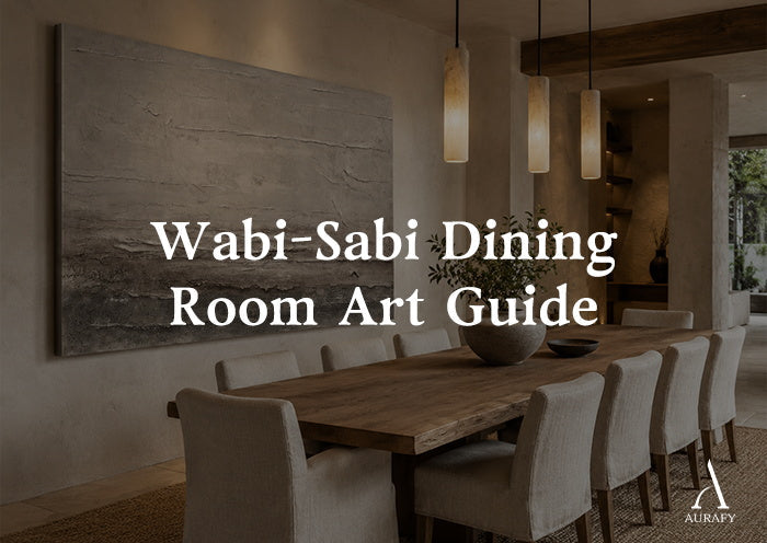 Wabi-Sabi Dining Room Art Guide