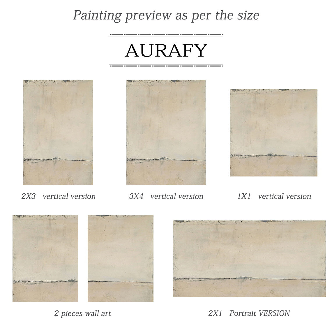 Wabi Sabi Beige Modern Organic Cracked Distressed Tactile Plaster Wall Art Piece AURA570