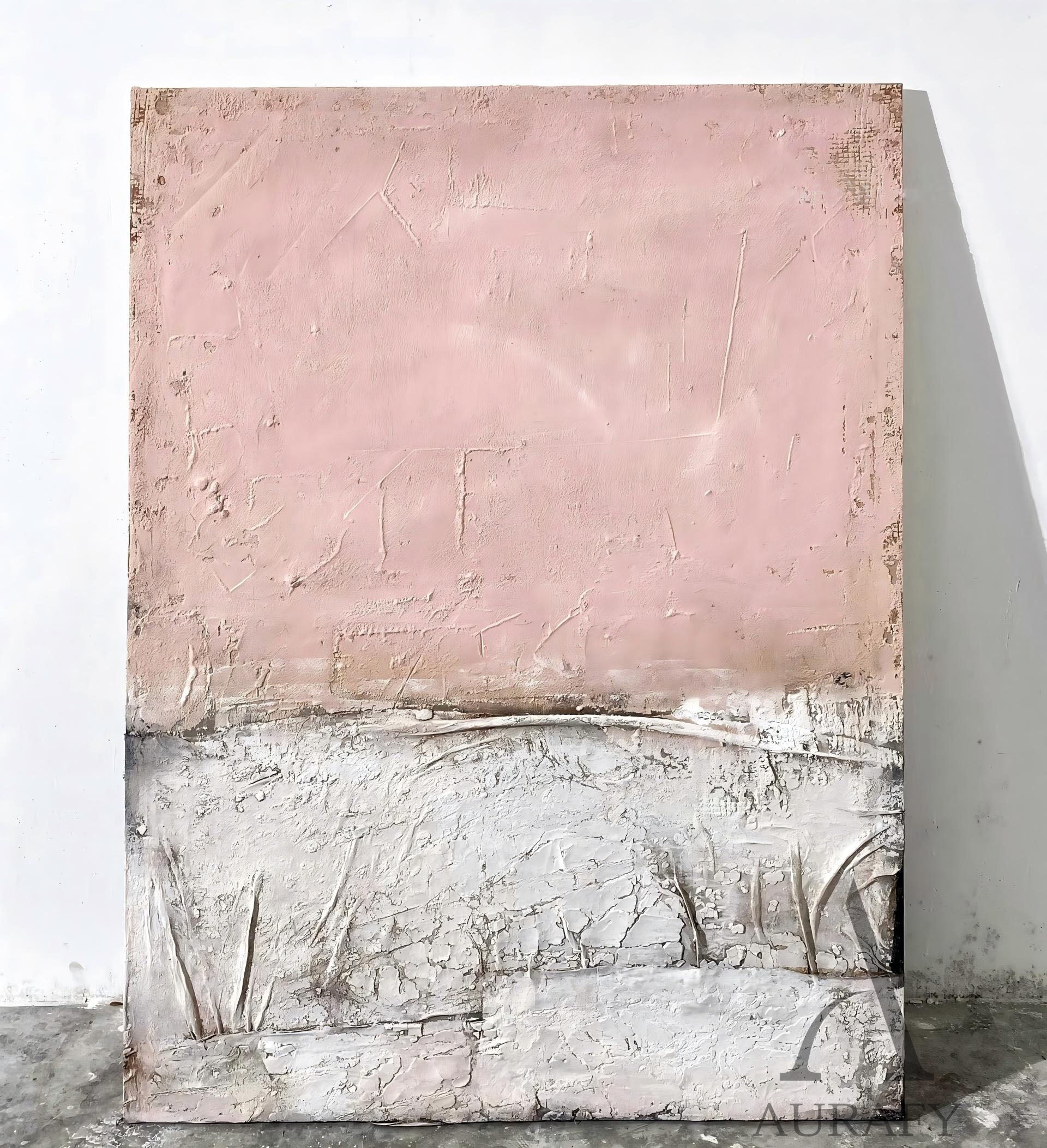 WABI SABI Pink Minimalist Home Decor for Cozy Living Rooms AURA245