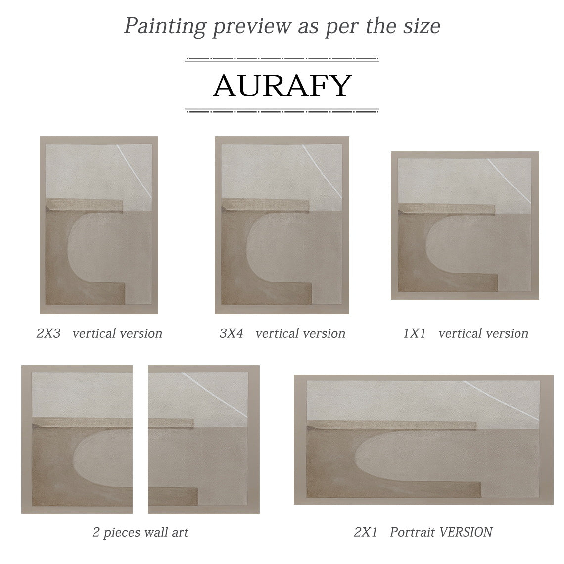 Beige Abstract Wabi-Sabi Plaster Textured Japandi Minimalist Luxe Tactile Canvas Modern Organic Wall Artwork AURA731