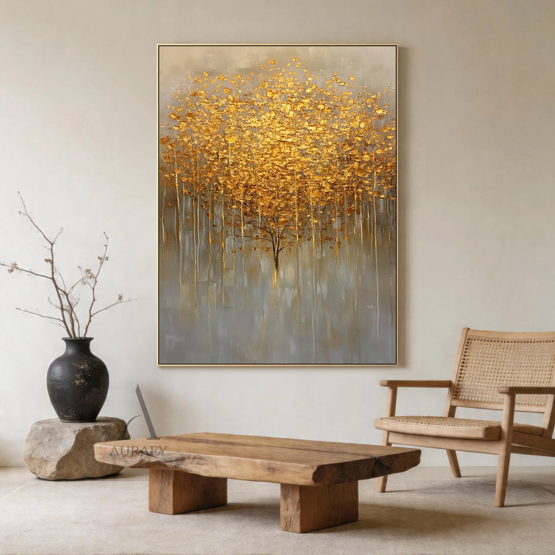 Minimalist Black Wall Art Crackled Texture Vertical Striped Tactile Sculpted Abstract Modern Organic AURA425