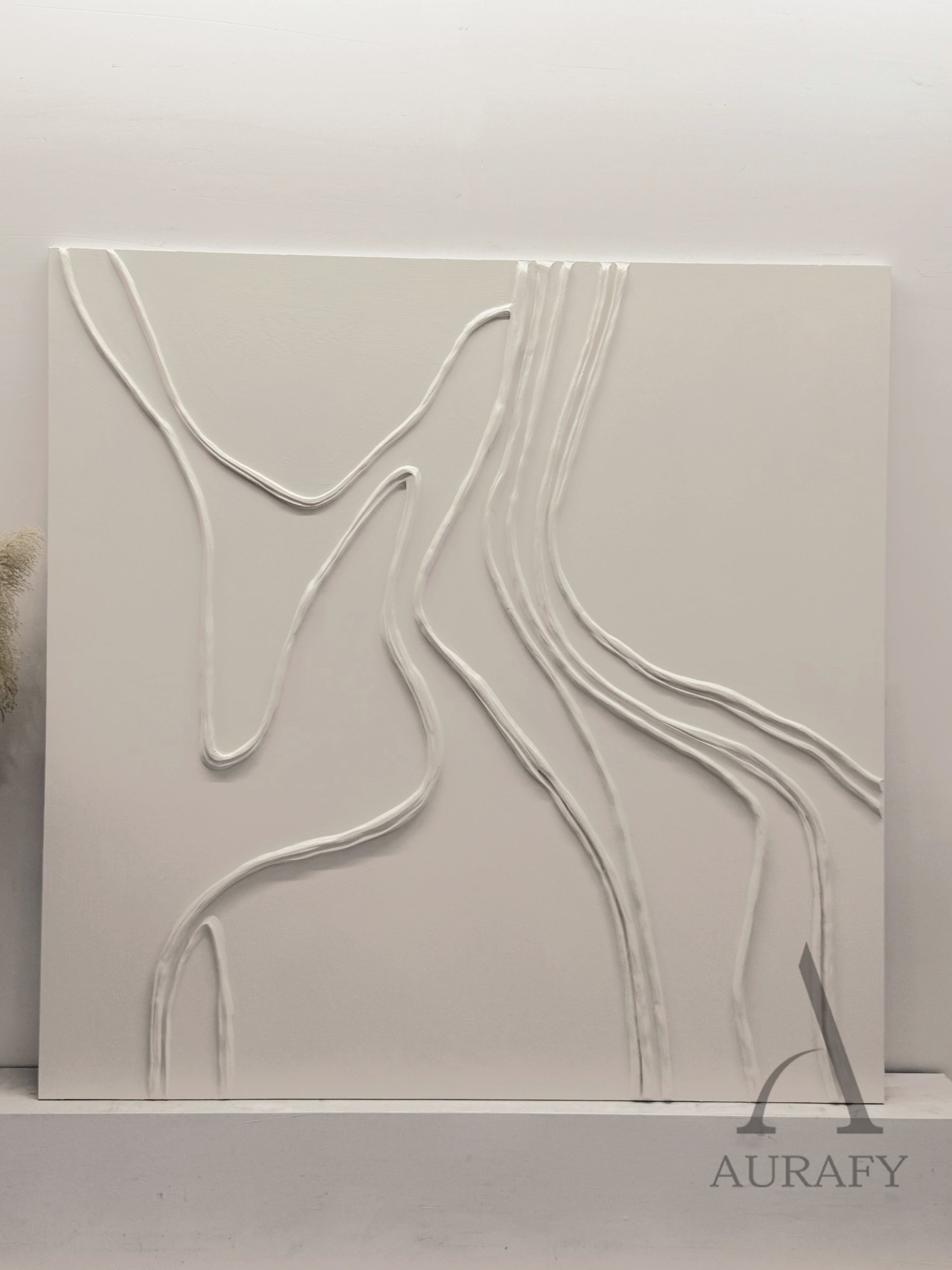 Minimalist Beige Wall Art for Living Room Bedroom Home Decor AURA284