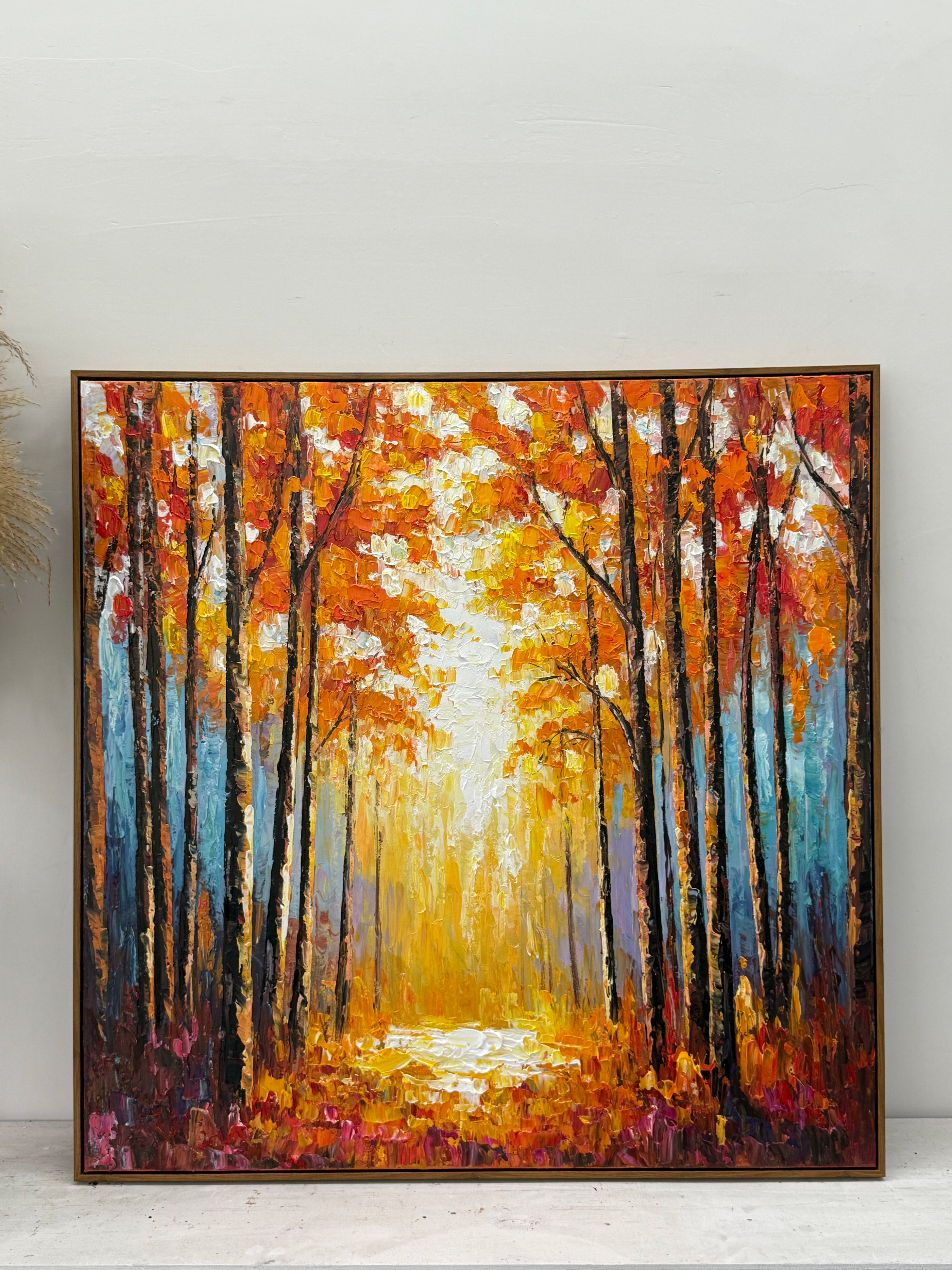 Colorful Landscape Wall Art Rustic Natural Home Decor Piece AURA308