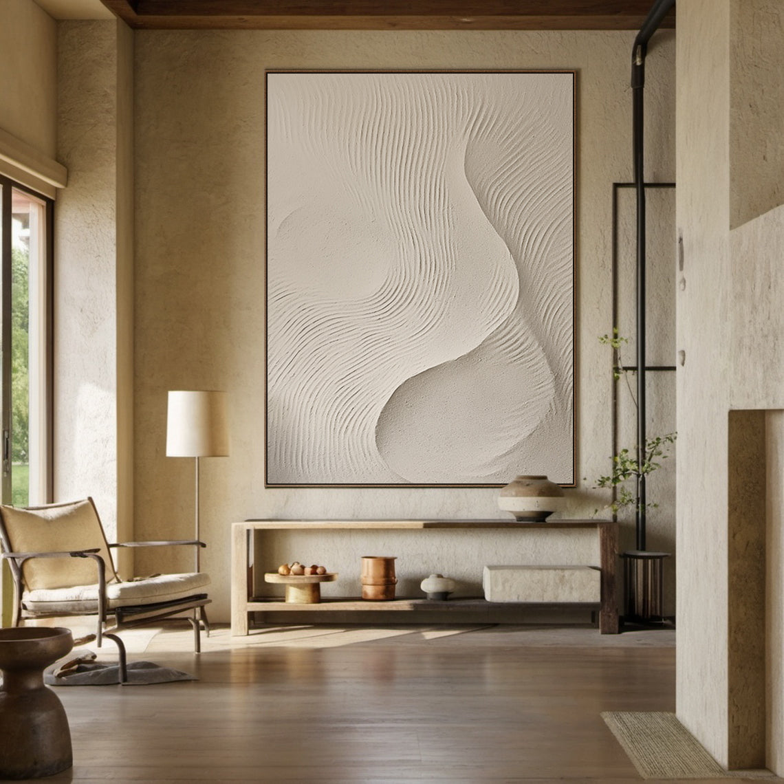Silent Dune-Beige Spatial Field-AURA094