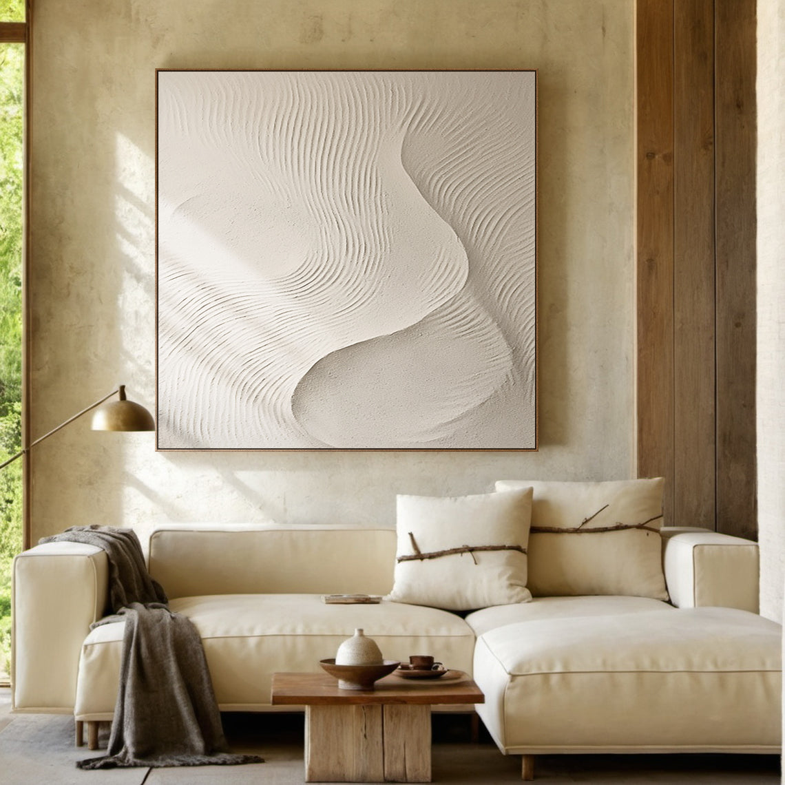 Silent Dune-Beige Spatial Field-AURA094