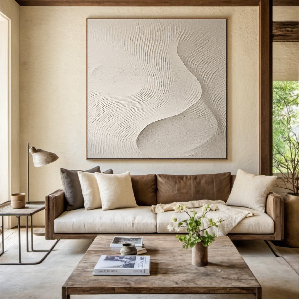 Silent Dune-Beige Spatial Field-AURA094