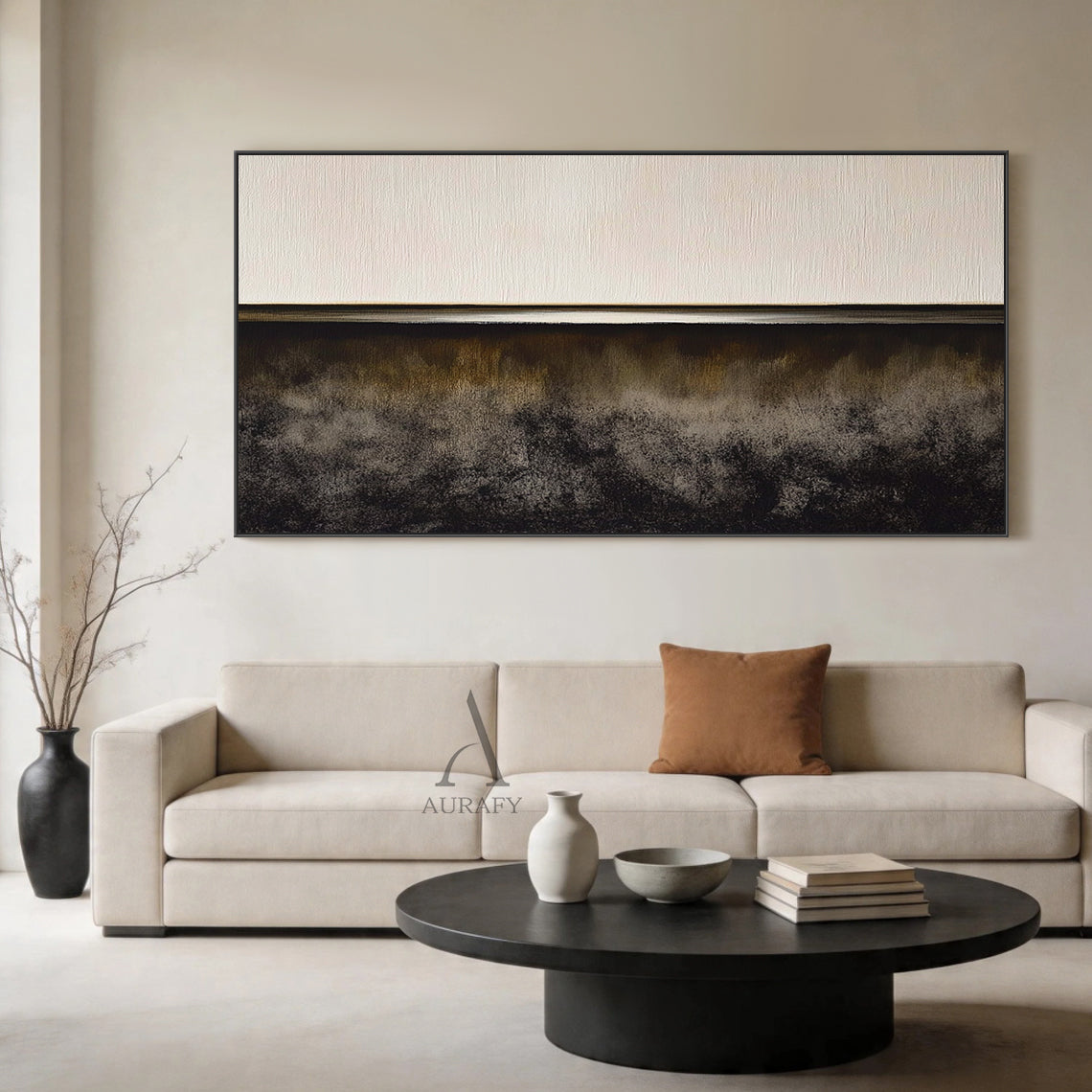 Wabi Sabi Style Brown Beige Home Accent Decor Piece AURA393
