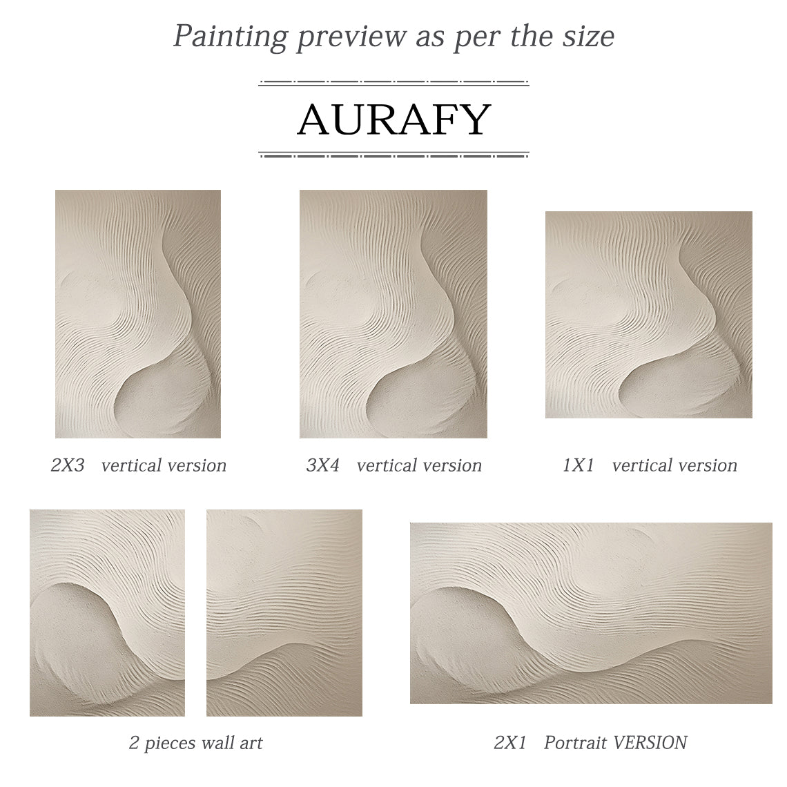 Silent Dune-Beige Spatial Field-AURA094