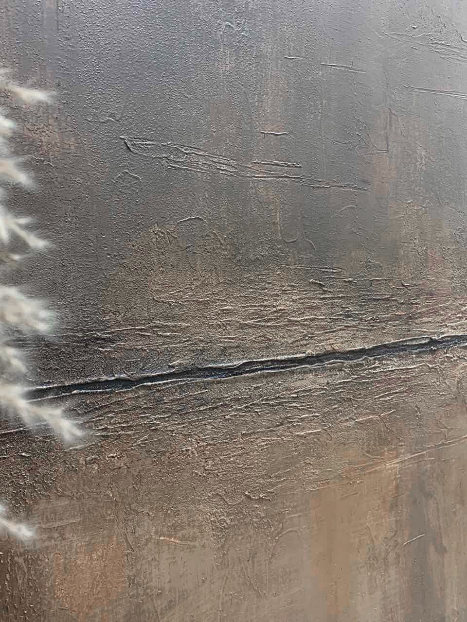 General Abstract Brown Large Canvas Wall Art for Home Decor - AURA188