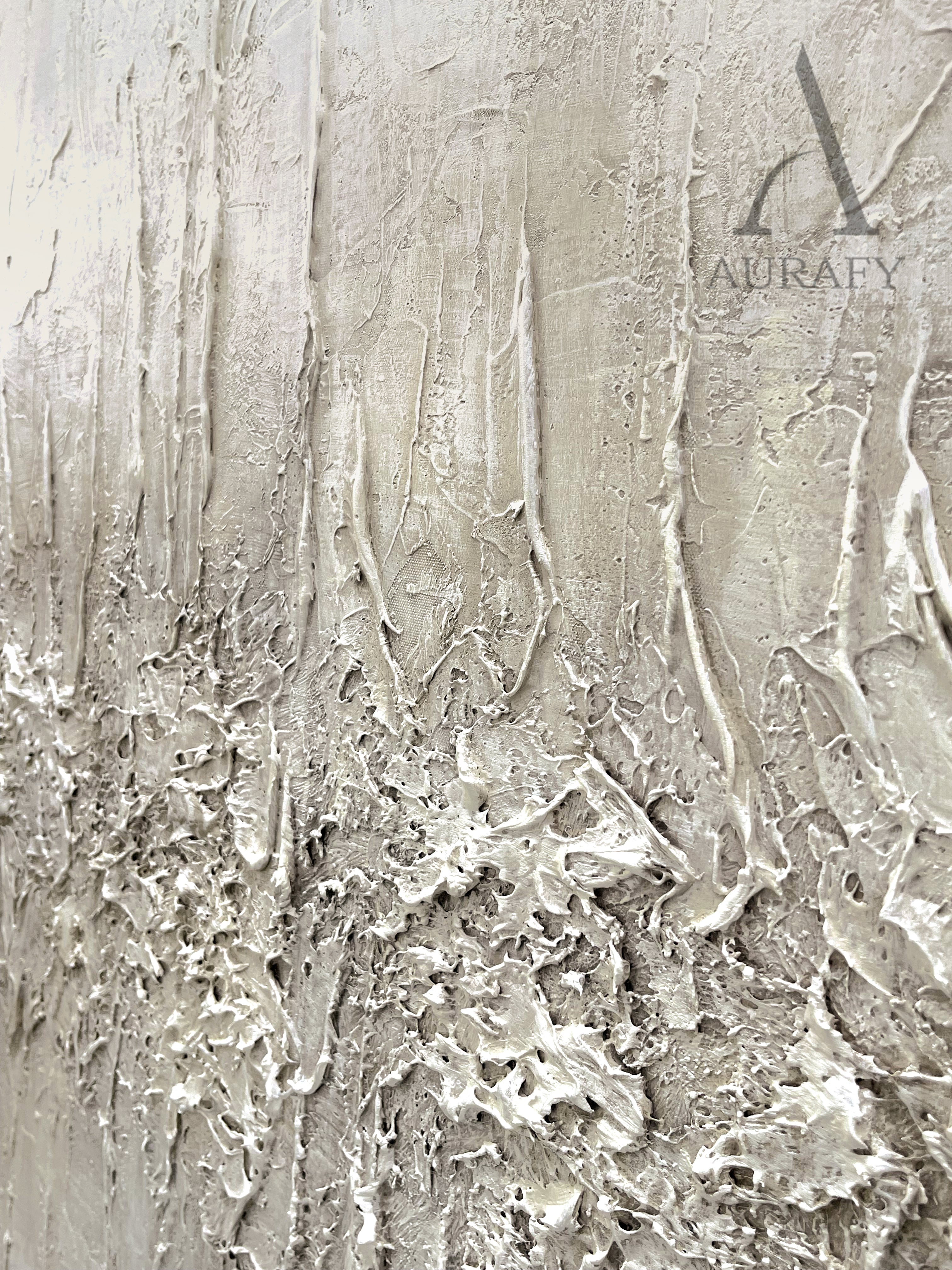 Wabi Sabi Beige Home Decor Accent Piece for Living Room AURA291