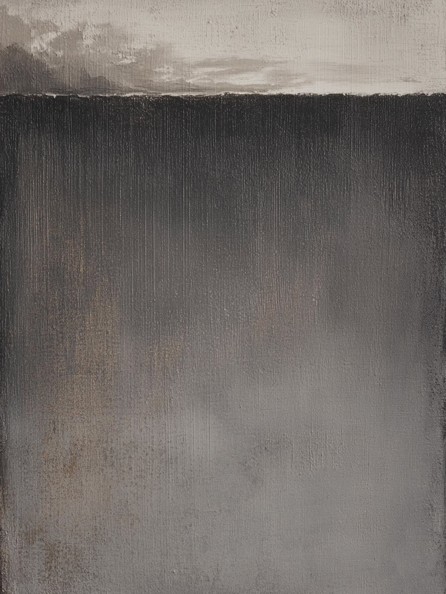 Minimalist Black Gray Wall Art for Modern Living Room Decor AURA385
