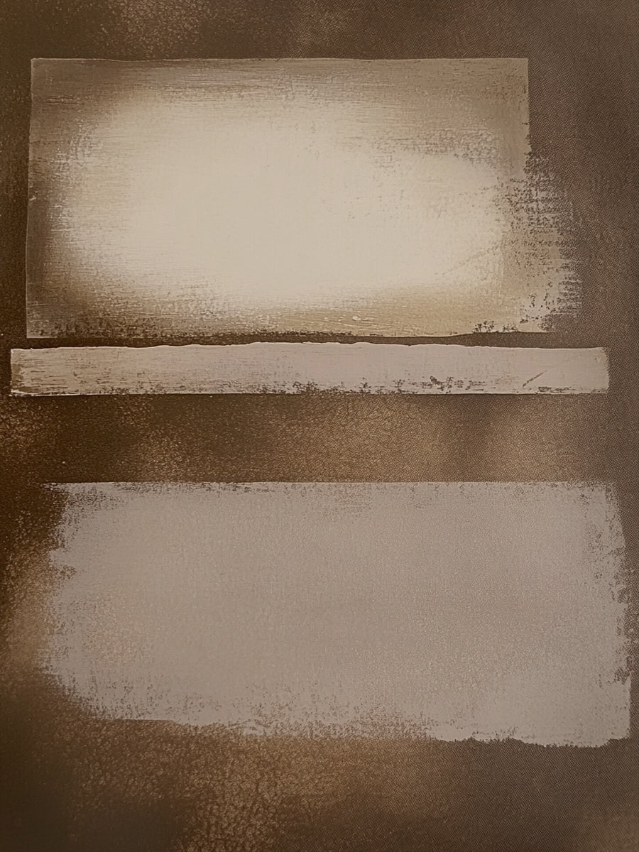 Brown General Abstract Wall Art for Living Room Decor AURA387