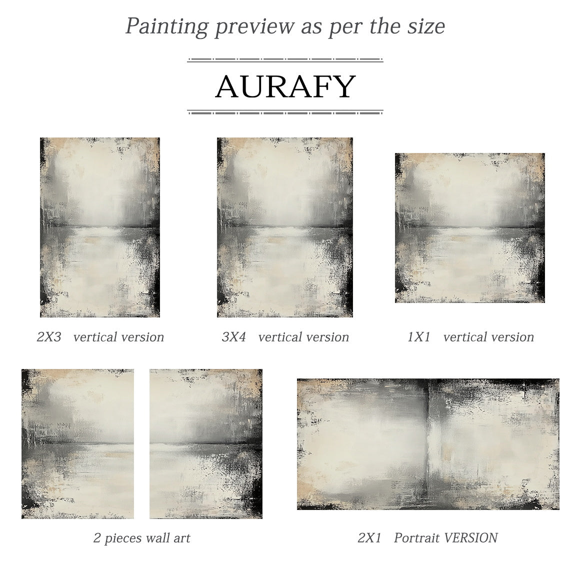 Wabi-Sabi Beige Abstract Plaster Textured Knife Stroke Japandi Minimalist Luxe Neutral Wall Art AURA719