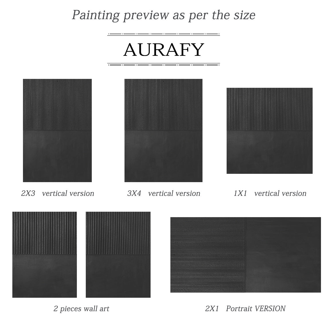 Minimalist Black Wall Art with Vertical Ribbed Texture and Smooth Matte Surface for Modern Spaces AURA455