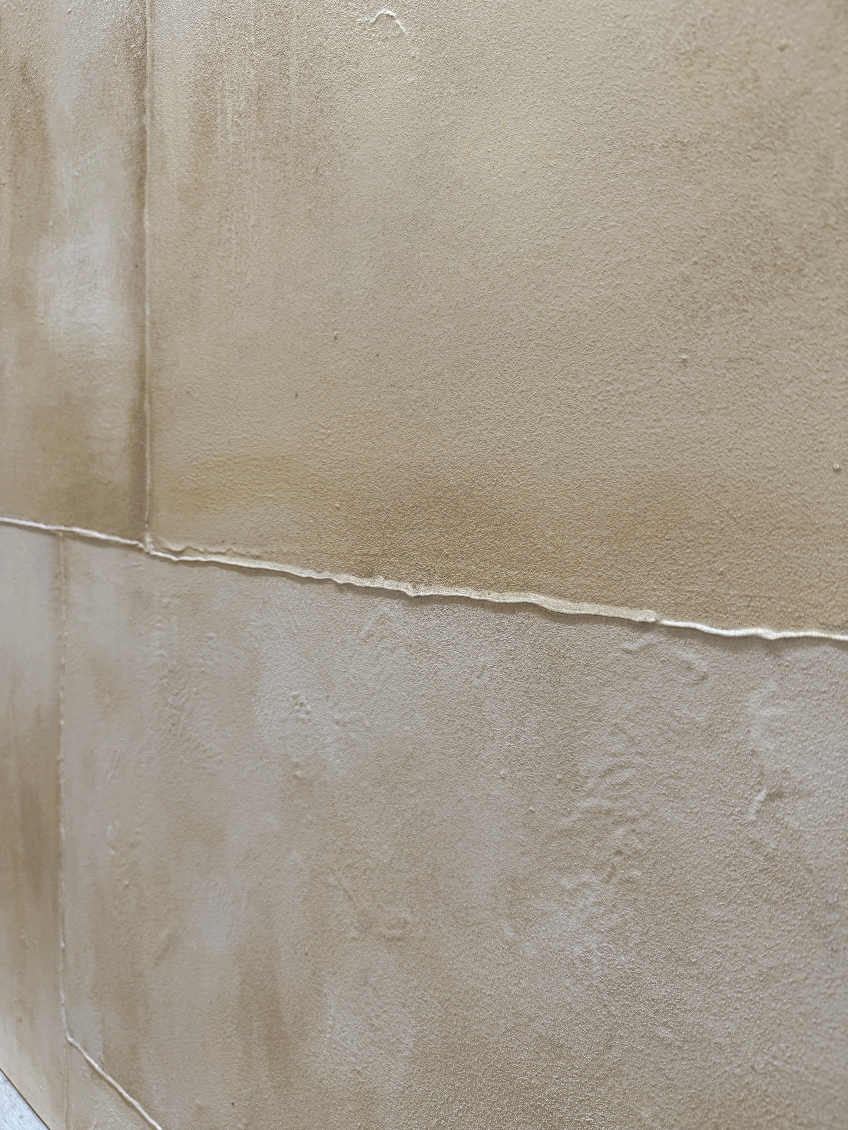 Beige Abstract Plaster Textured Wabi-Sabi Japandi Minimalist Tactile Canvas Neutral Modern Organic Wall Decor AURA733