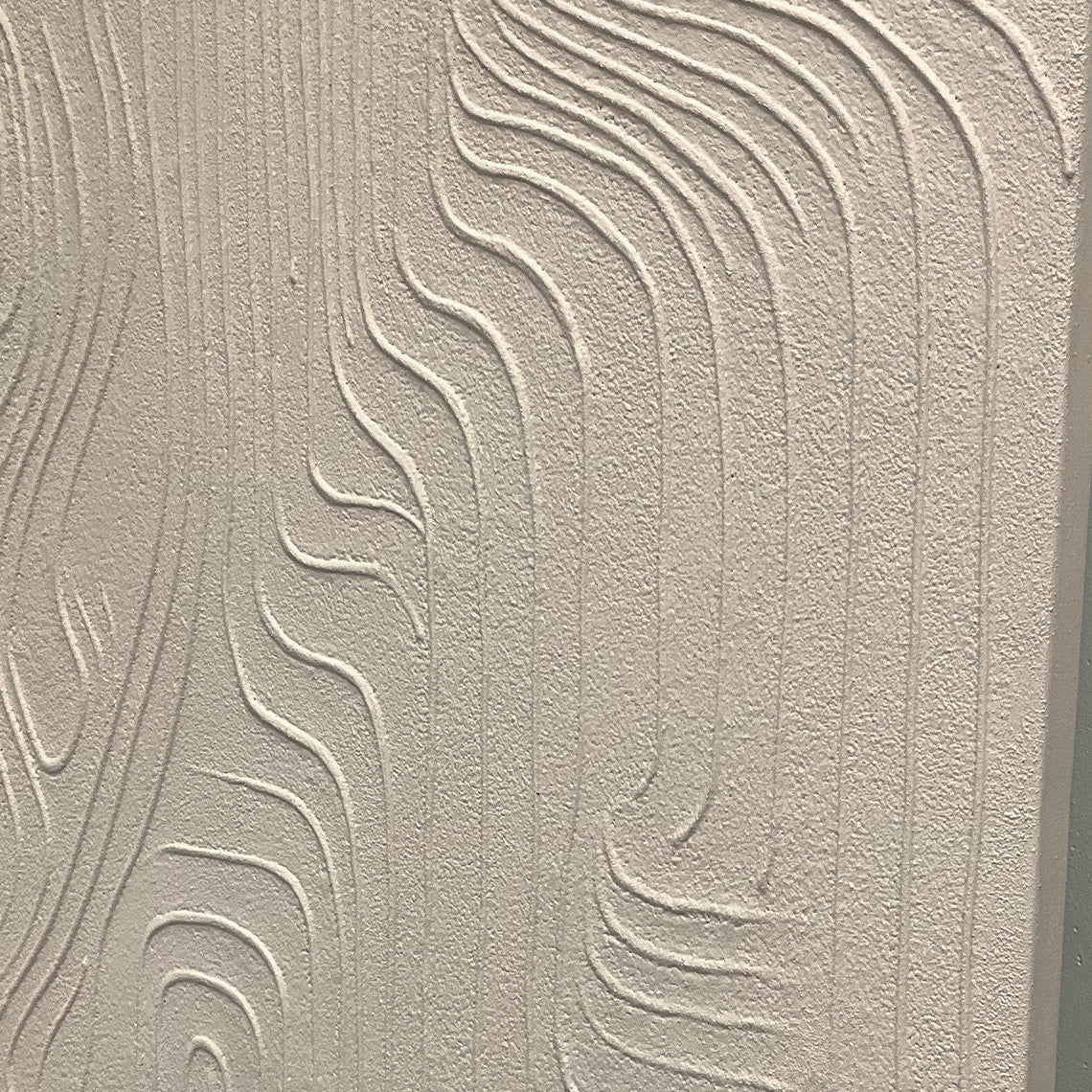 Flowing Vertical Texture Canvas – Warm Cream Tones – AURA046(Vertical)