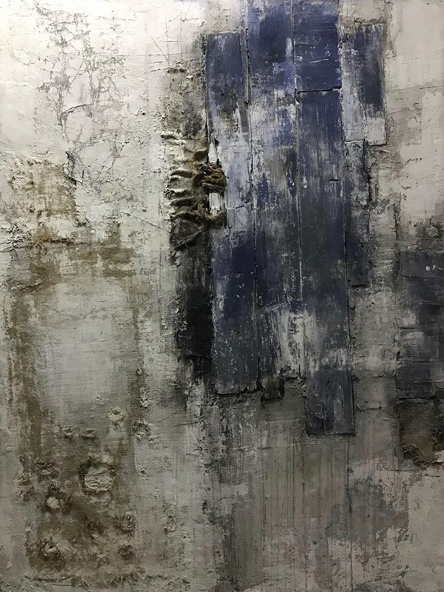 Wabi Sabi Abstract Wall Art Brown Black Tones Living Room Decor Painting AURA223