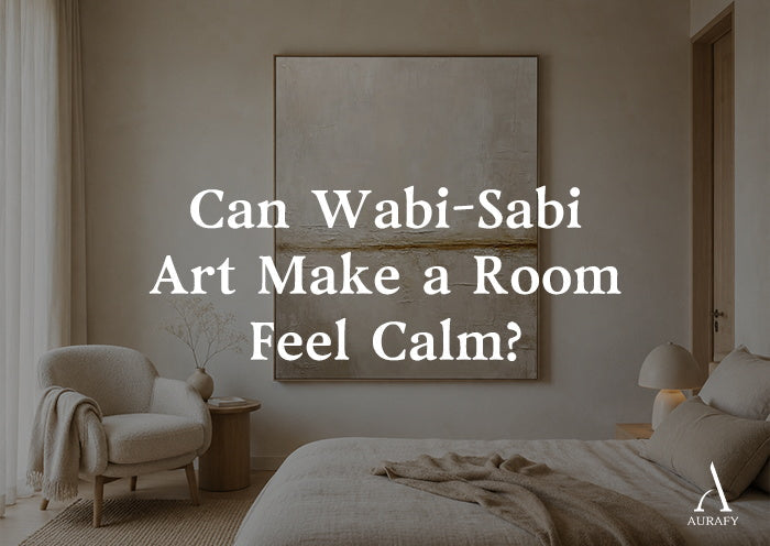 Can Wabi-Sabi Art Make a Room Feel Calm?