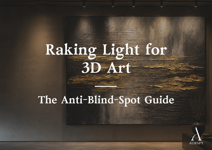 Raking Light for 3D Art: The Anti-Blind-Spot Guide