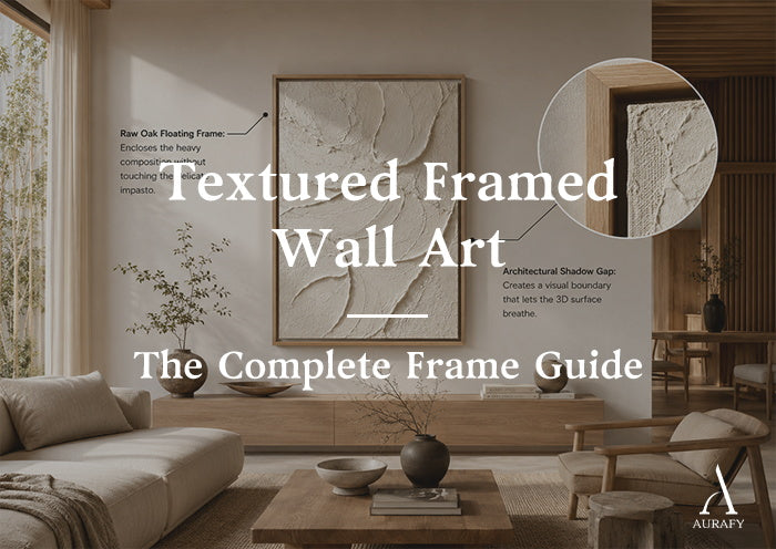 Textured Framed Wall Art: The Complete Frame Guide