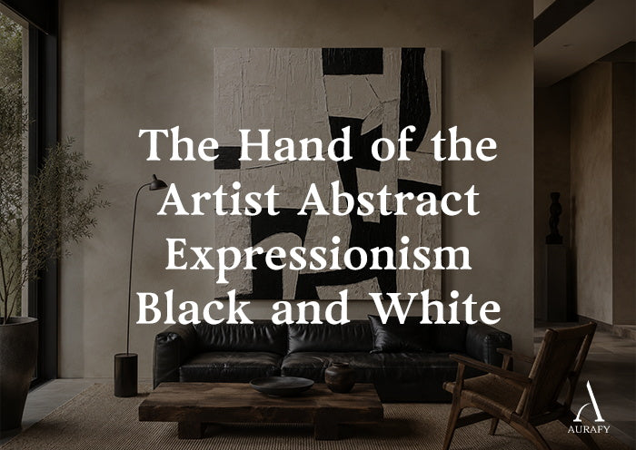 The Hand of the Artist: Abstract Expressionism Black and White