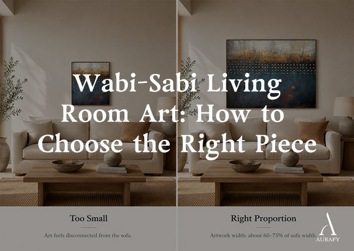 Wabi-Sabi Living Room Art: How to Choose the Right Piece