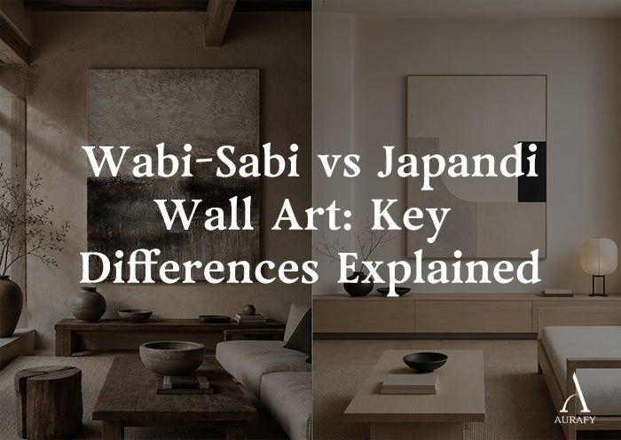 Wabi-Sabi vs. Japandi Wall Art: Key Differences Explained