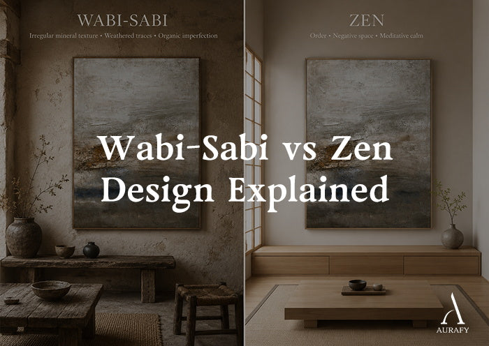 Wabi-Sabi vs Zen Design Explained