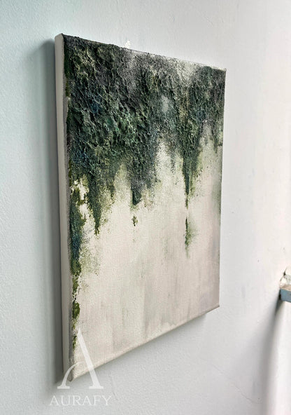 Unique White Abstract Wall Art Minimalist Modern Home Decor AURA261