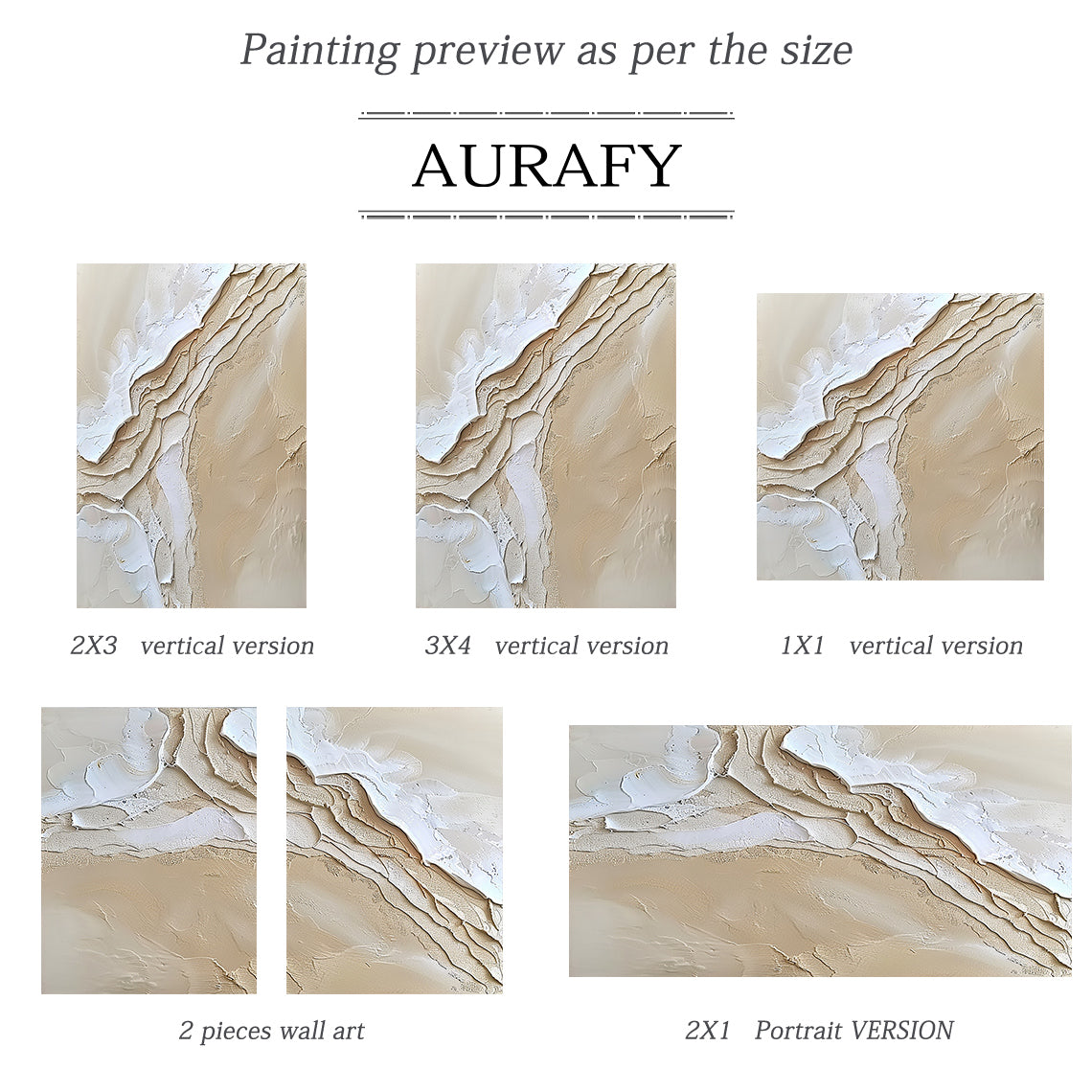 Silent Ridge-Beige Spatial Field-AURA090