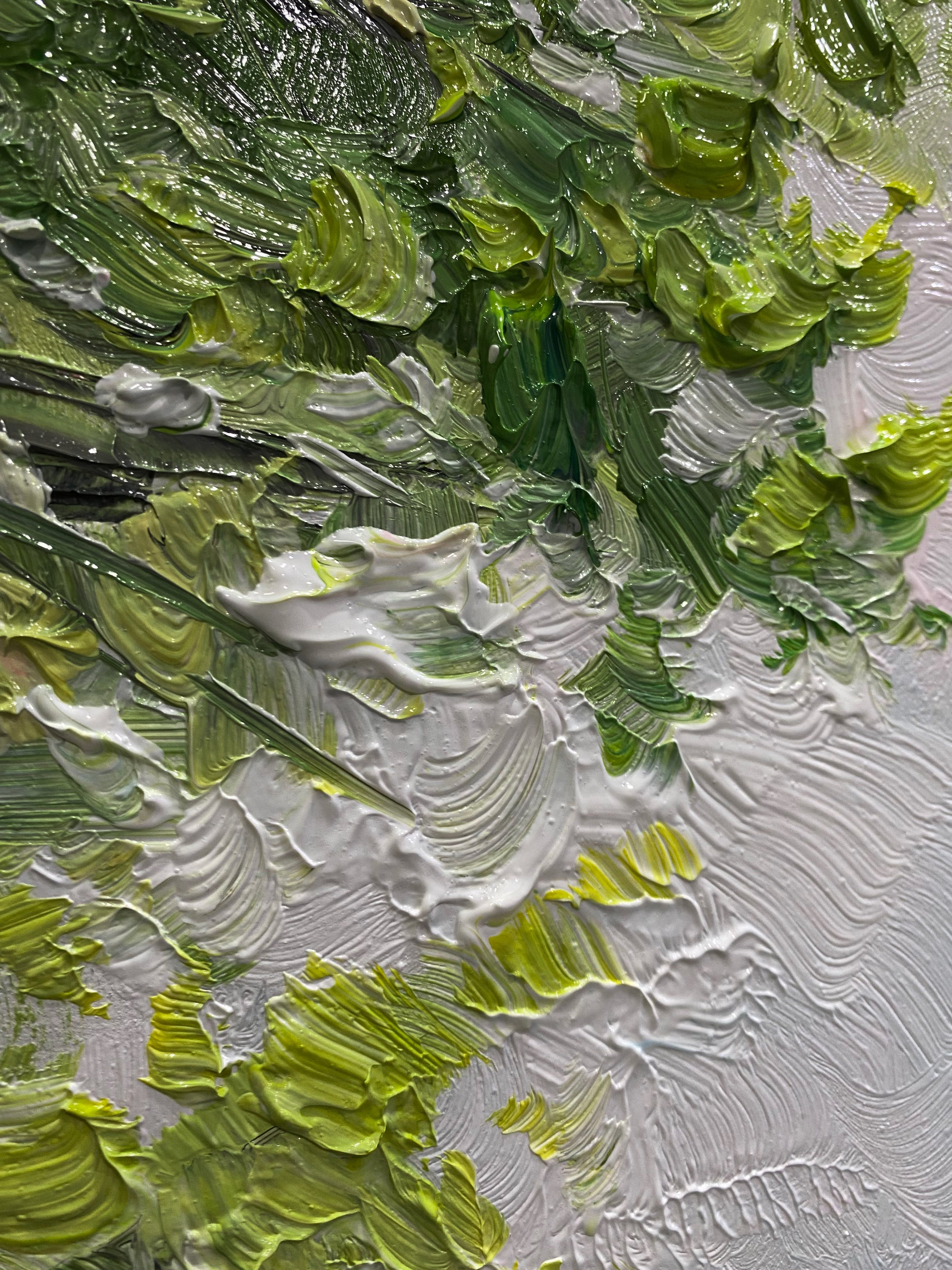 Green Landscape Modern Natural Style Art for Home Decor AURA322