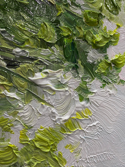 Green Landscape Modern Natural Style Art for Home Decor AURA322
