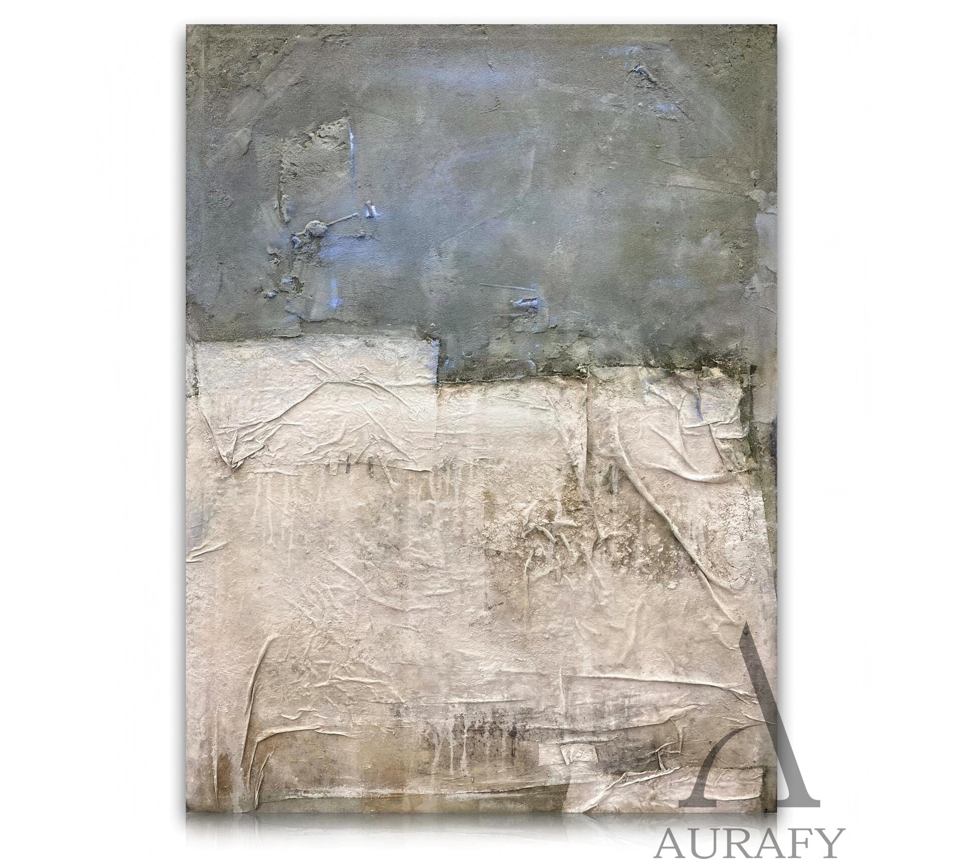 Blue General Abstract Wall Art Modern Home Decor Living Room AURA244