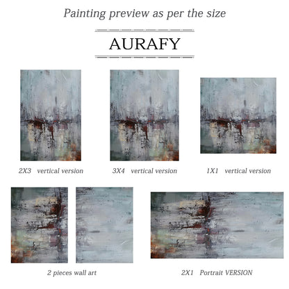 Gray Blue Wabi Sabi Style Home Decor for Cozy Spaces AURA229