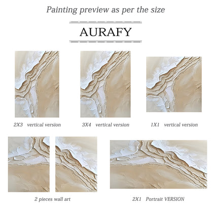 Silent Ridge-Beige Spatial Field-AURA090
