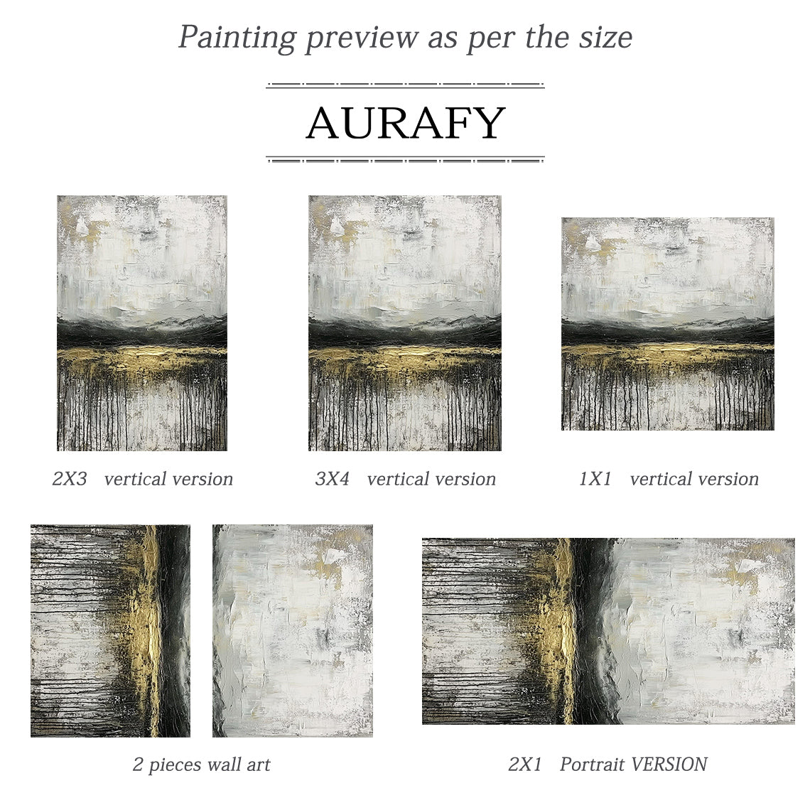 Stylish Minimalist Modern White Abstract Wall Art for Home Decor AURA253