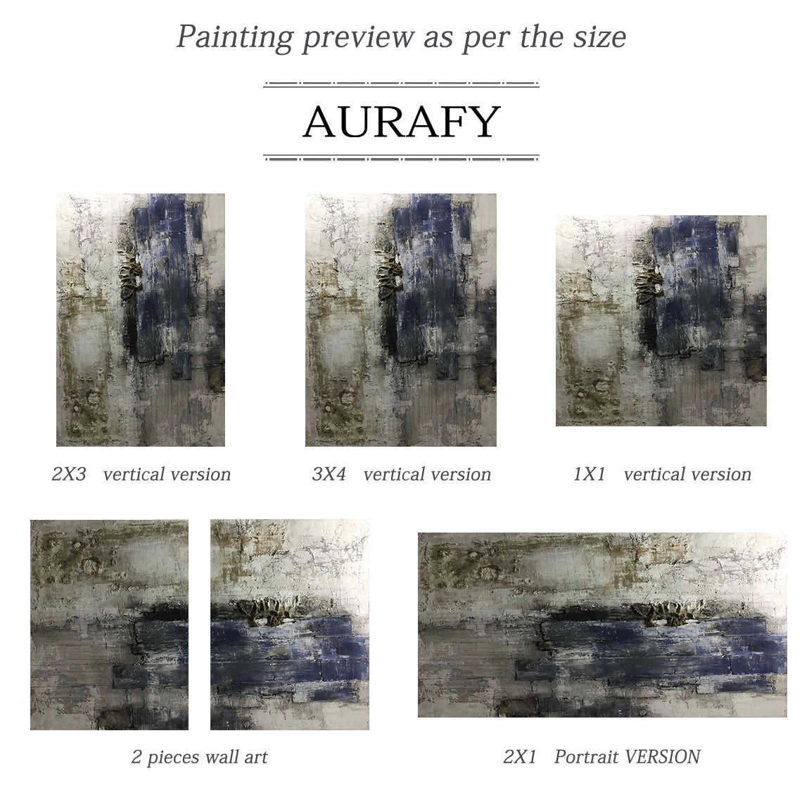 Wabi Sabi Abstract Wall Art Brown Black Tones Living Room Decor Painting AURA223