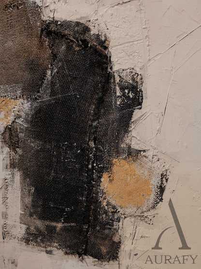 Stylish Beige General Abstract Wall Art for Modern Home Decor AURA237