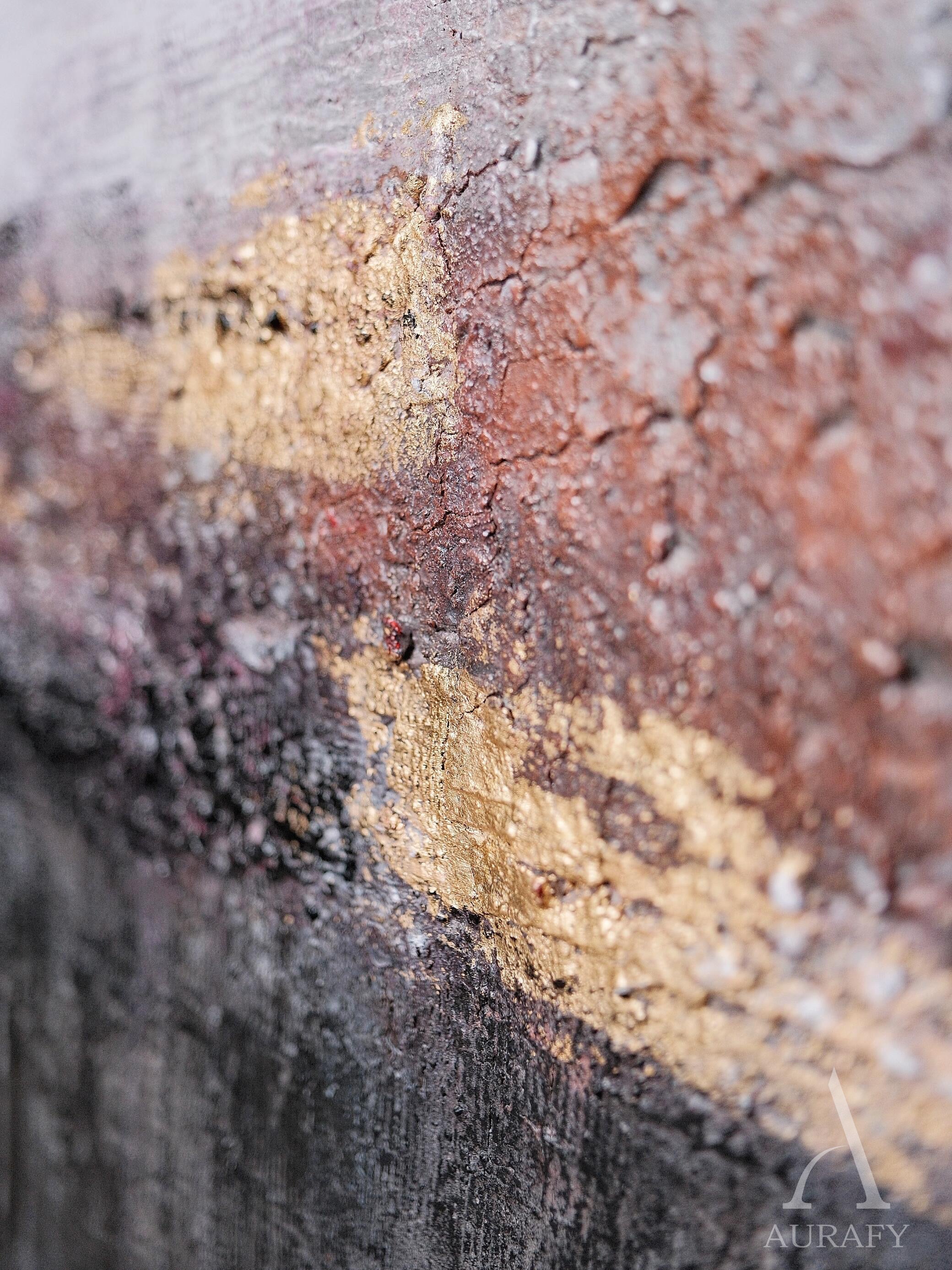 Abstract Black Gray Wall Art for Modern Home Decor AURA262