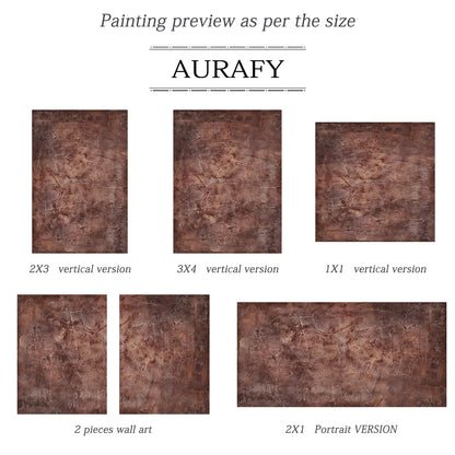 Red Abstract Wall Art Modern Living Room Minimalist Home Decor AURA240