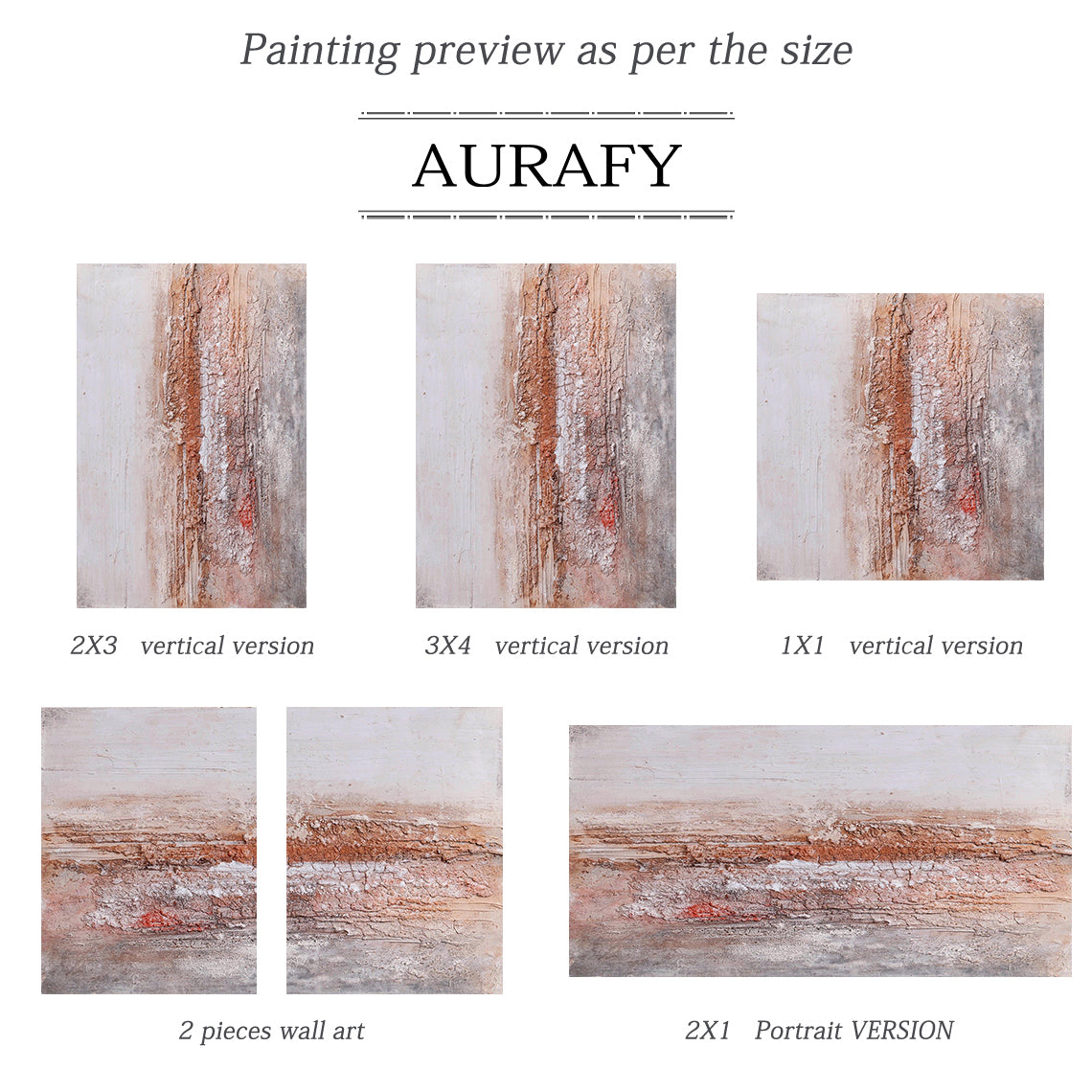 Wabi Sabi Red Beige Home Decor for Cozy Living Spaces AURA250