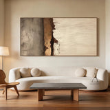 Wabi Sabi Brown Beige Ceramic Home Decor for Living Room AURA372