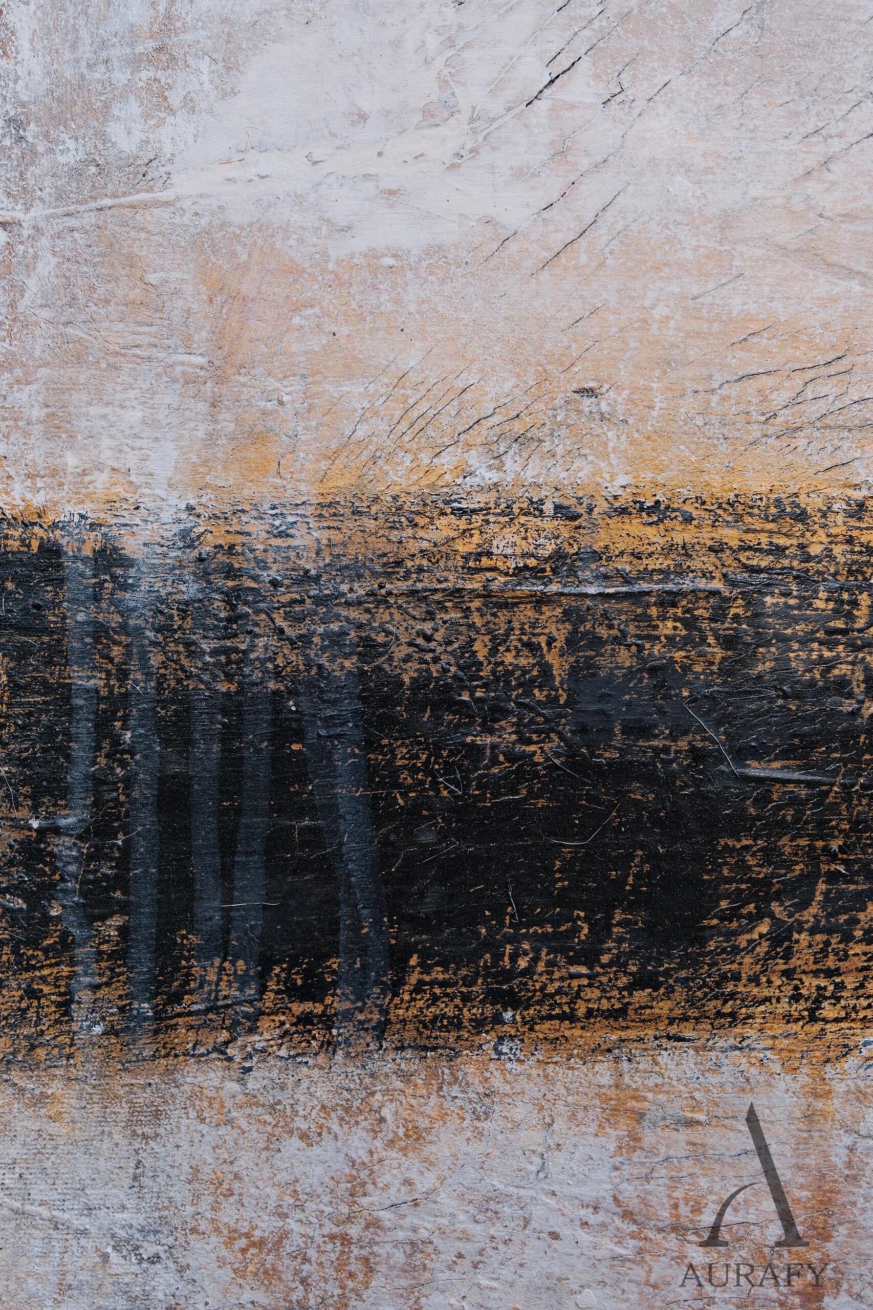 WABI SABI Style Black Gray Handcrafted Rustic Home Decor AURA254