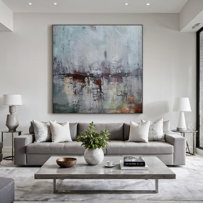 Gray Blue Wabi Sabi Style Home Decor for Cozy Spaces AURA229