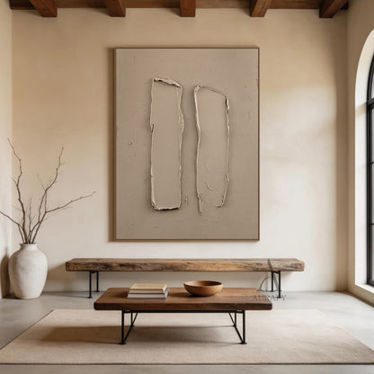Beige WABI SABI Natural Aesthetic Home Decor for Cozy Spaces AURA275