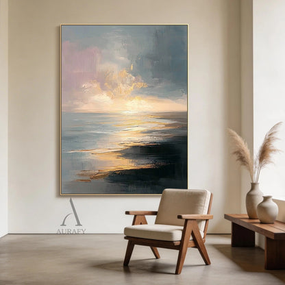 Minimalist Black Wall Art Cracked Tactile Surface High-Relief Wabi-Sabi Inspired Decorative Artwork AURA427
